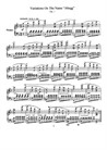Schumann - Variations On The Name 'Abegg'
